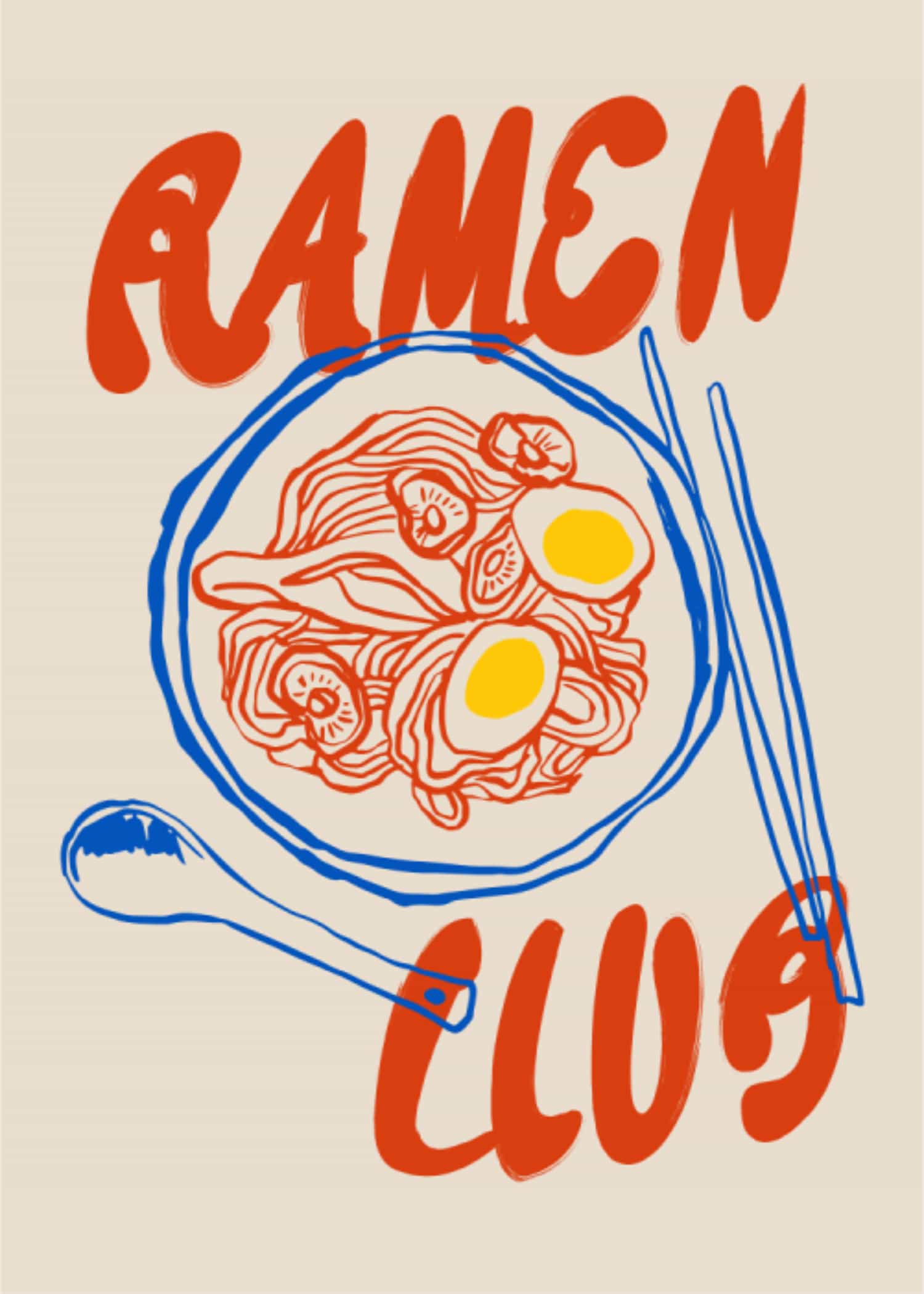 Ramen Club plakat
