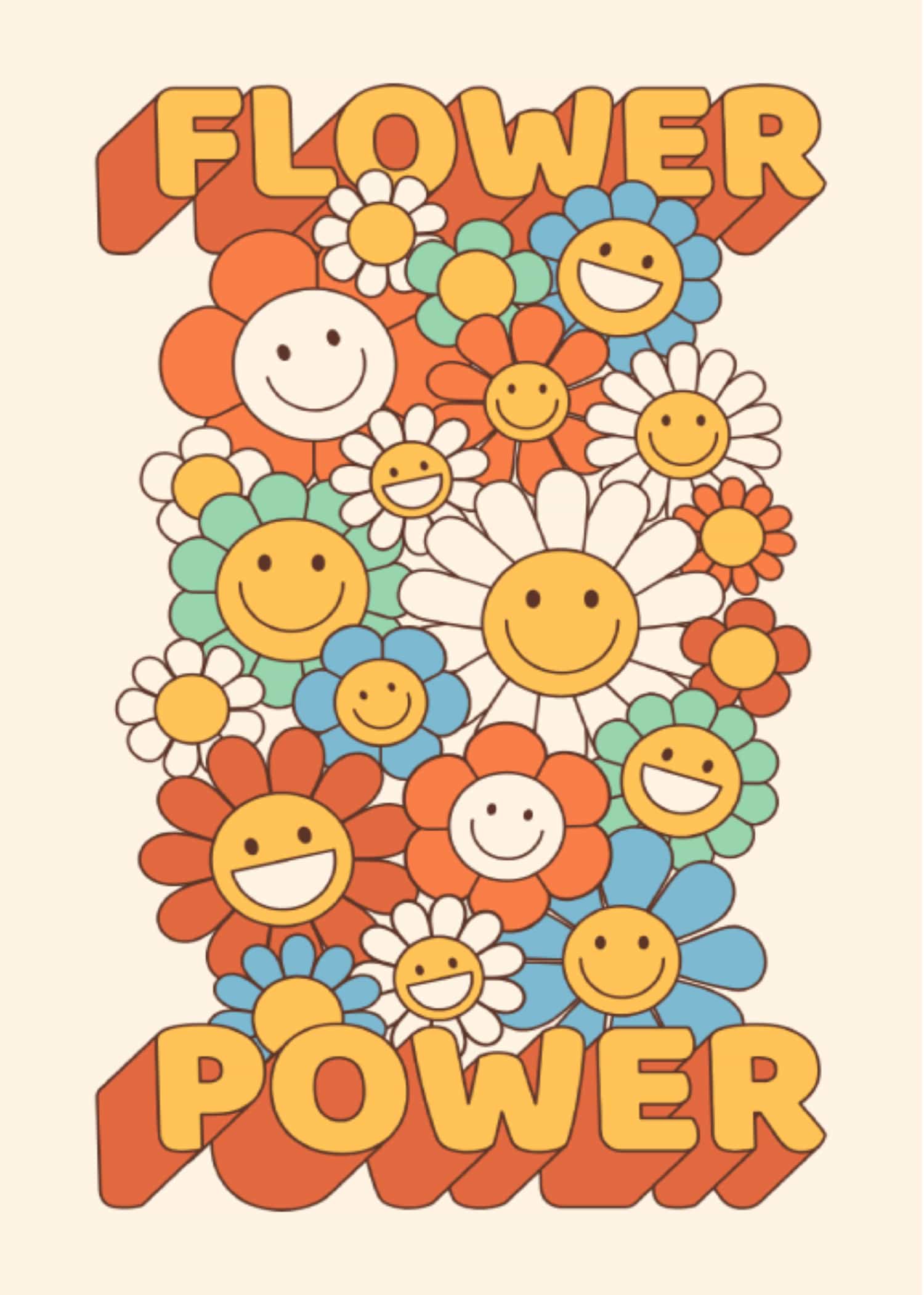 Flower Power plakat