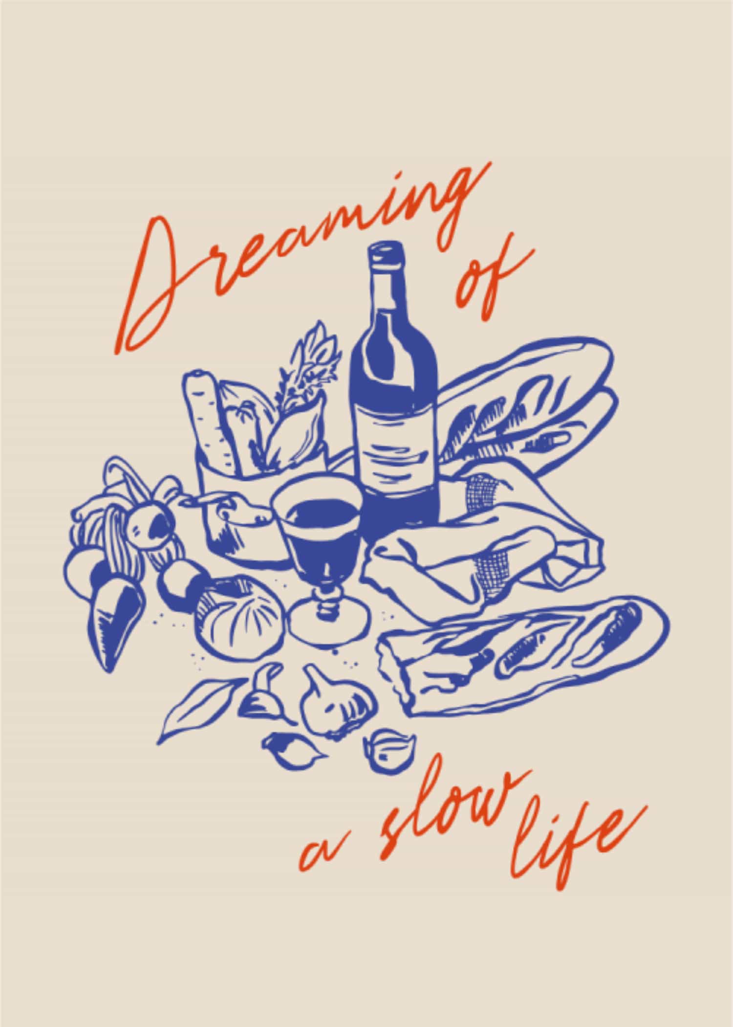 Dreaming of a Slow Life poster