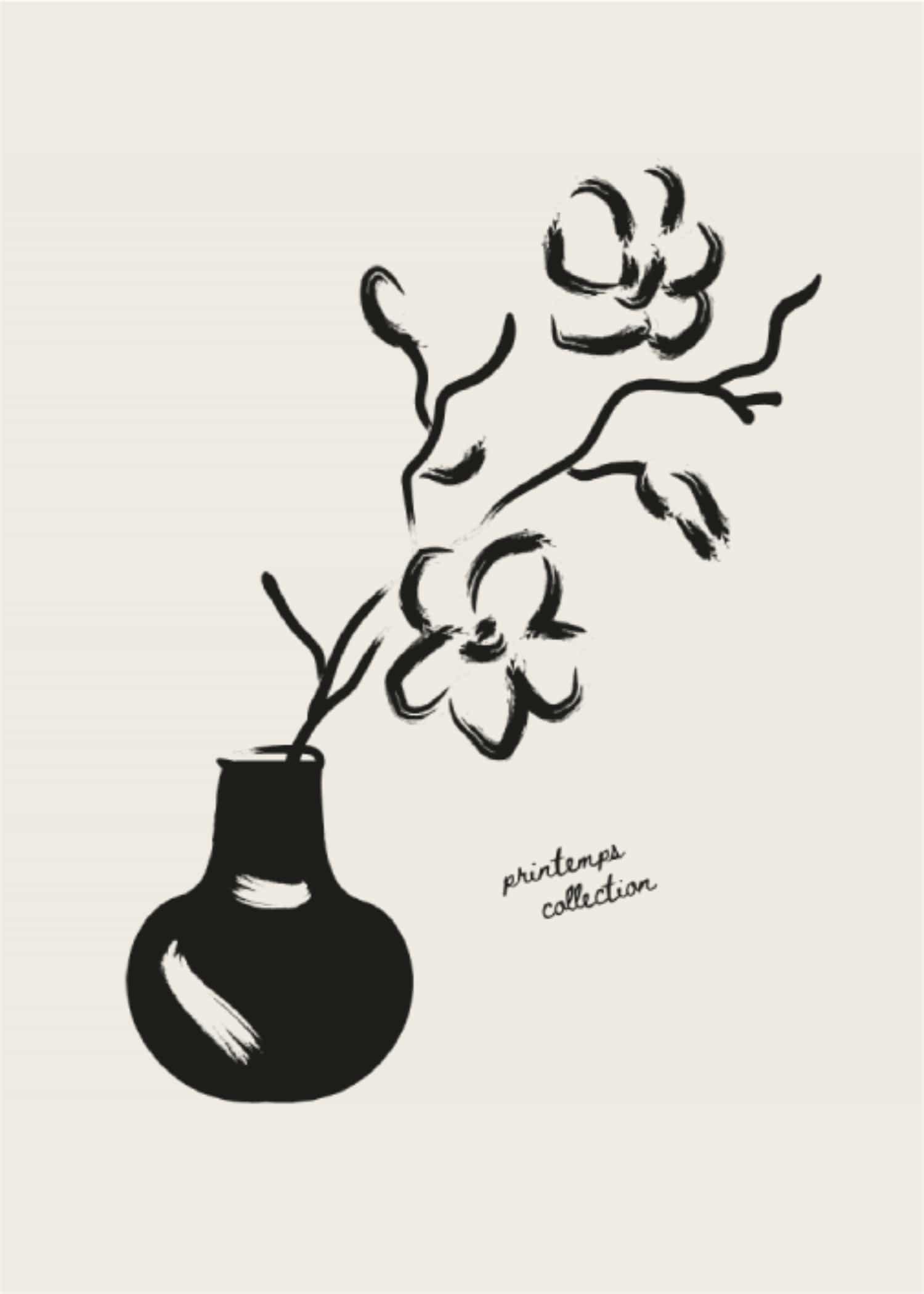 Flower in a Vase poster