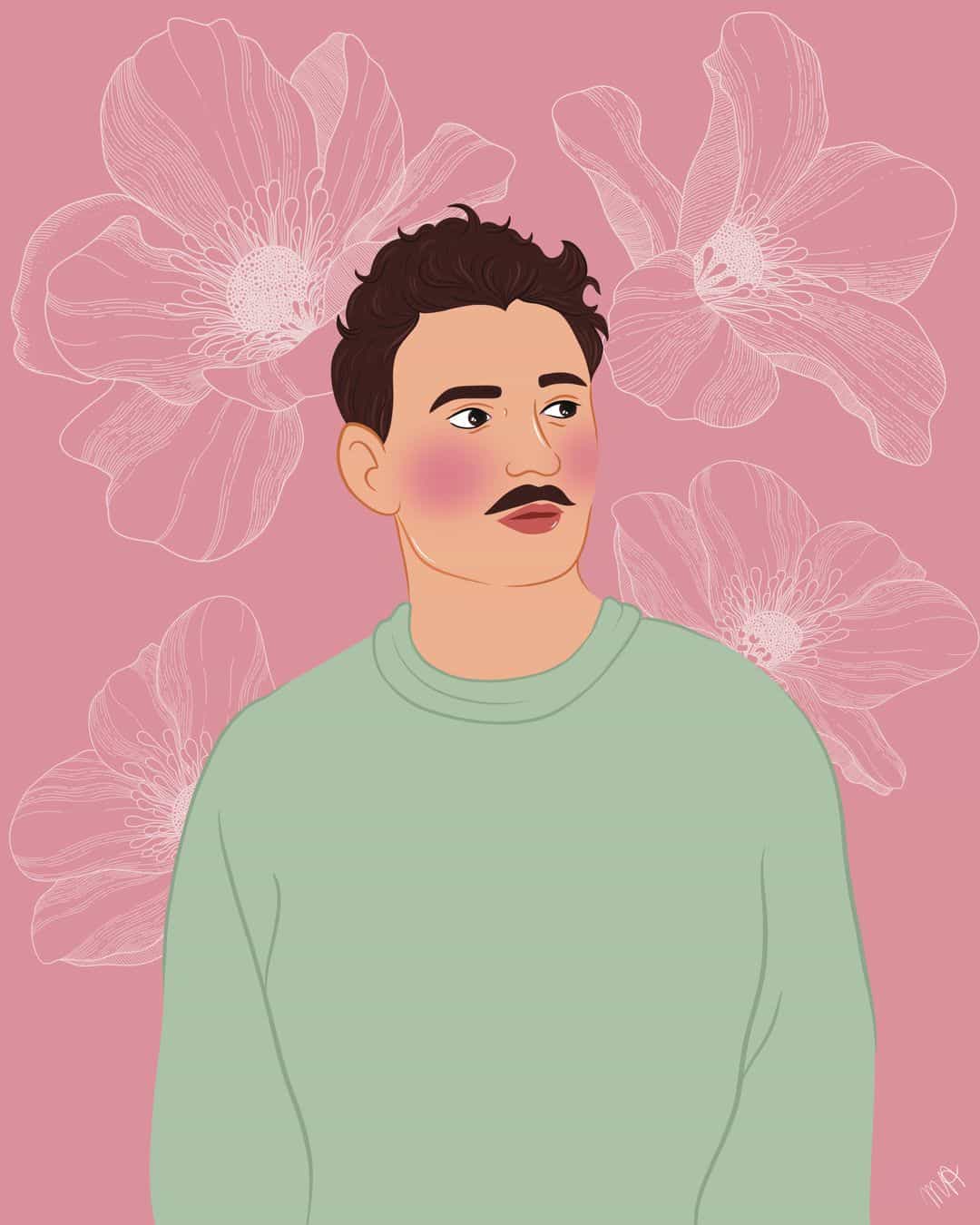 "Small town boy" poster