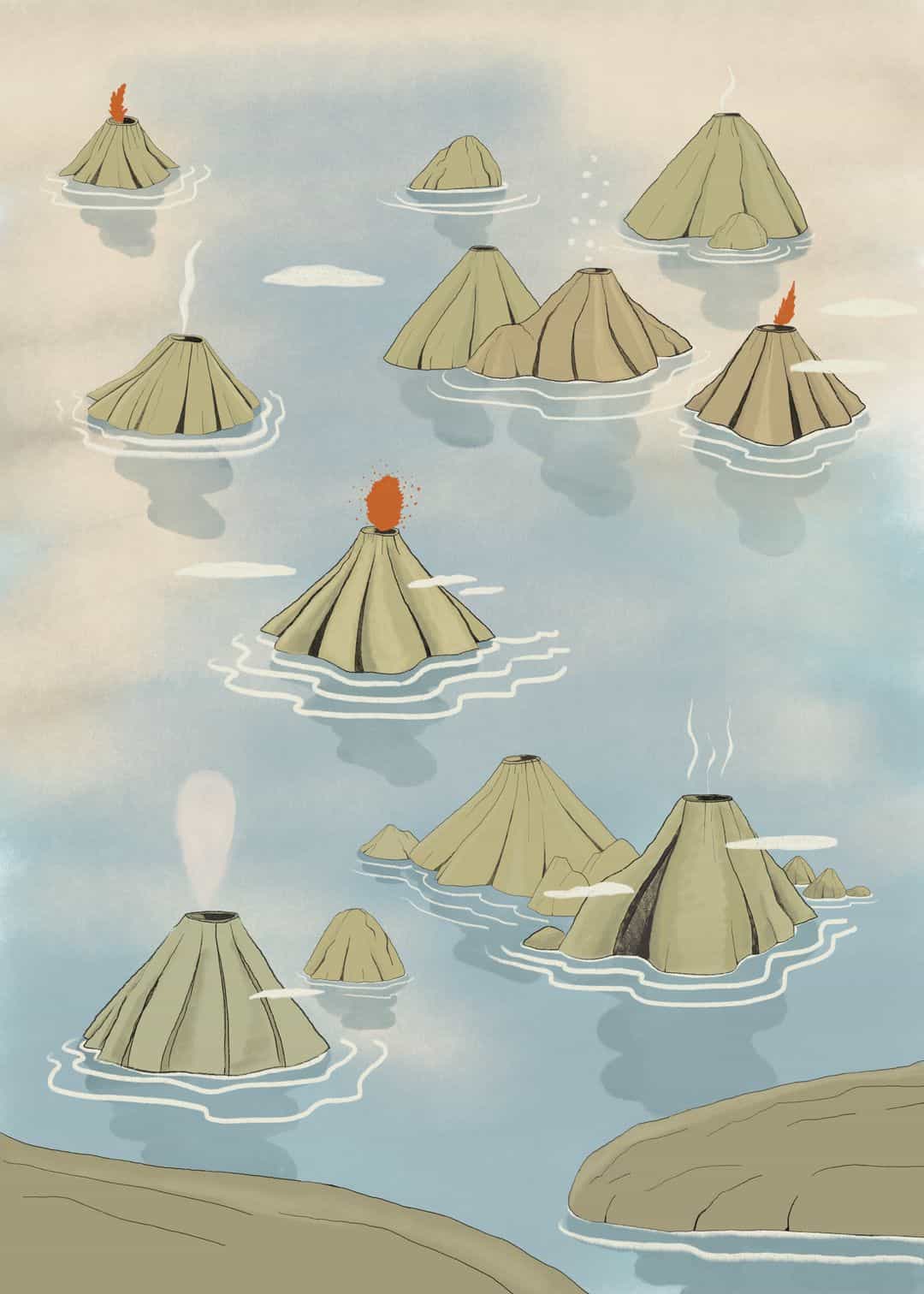 Volcanoes Bay poster