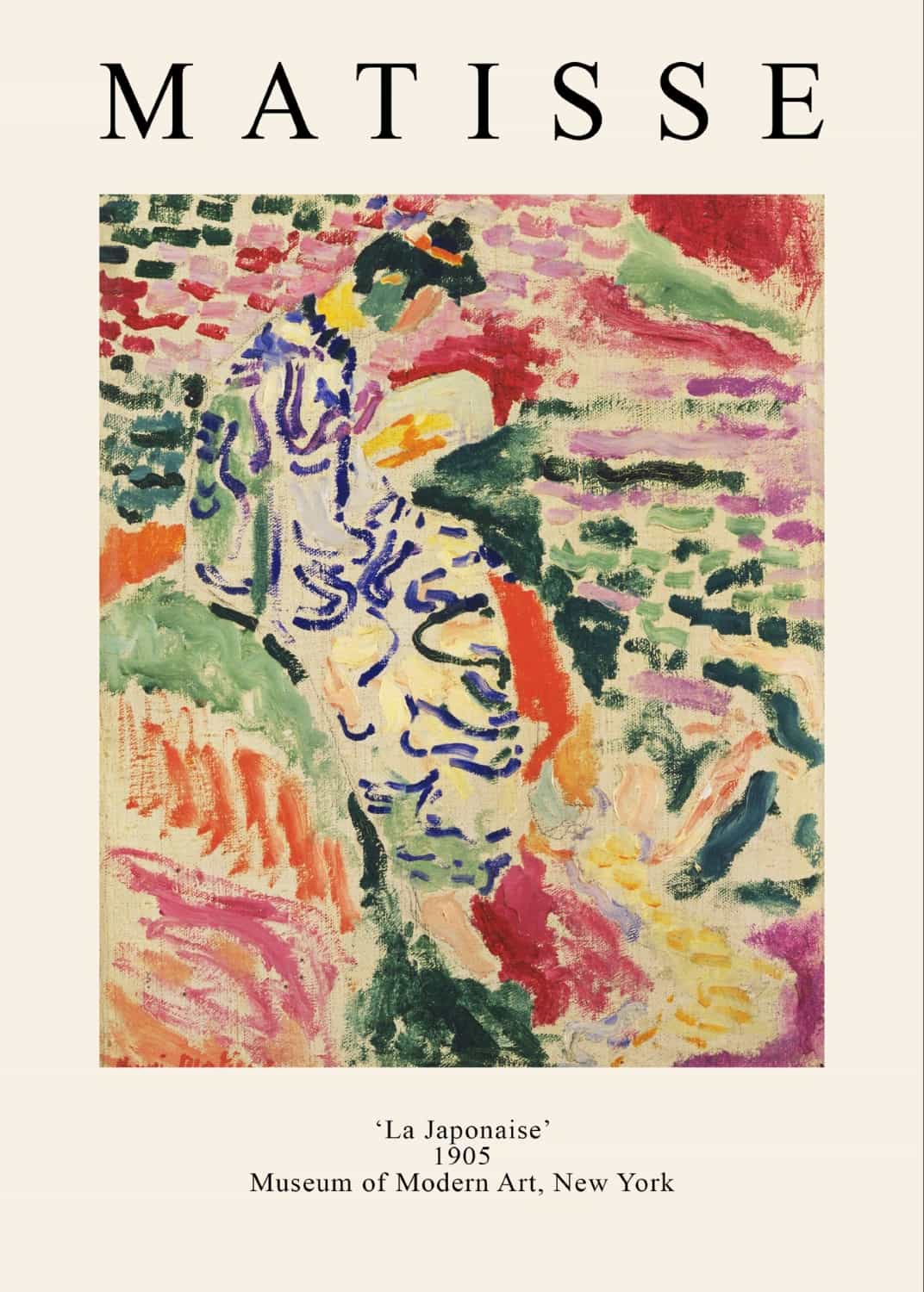 La Japonaise: Kobieta nad wodą Henri Matisse'a plakat