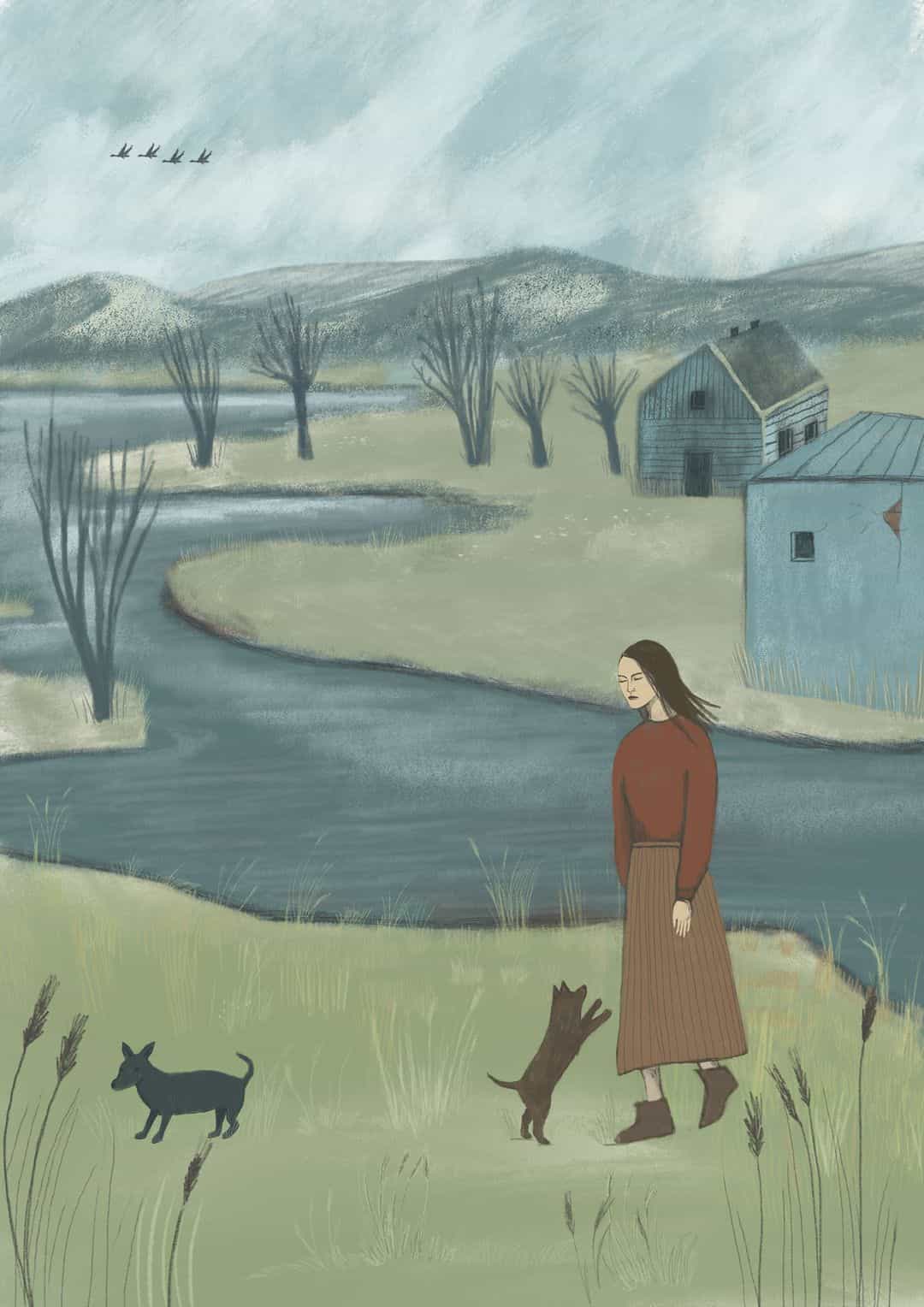 Early spring walk poster