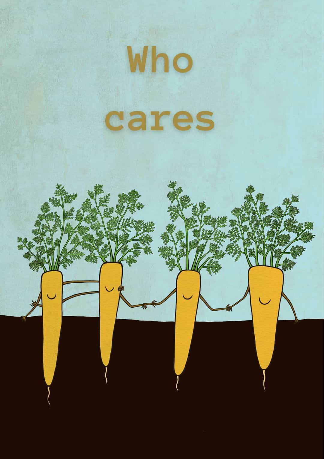 Who cares poster