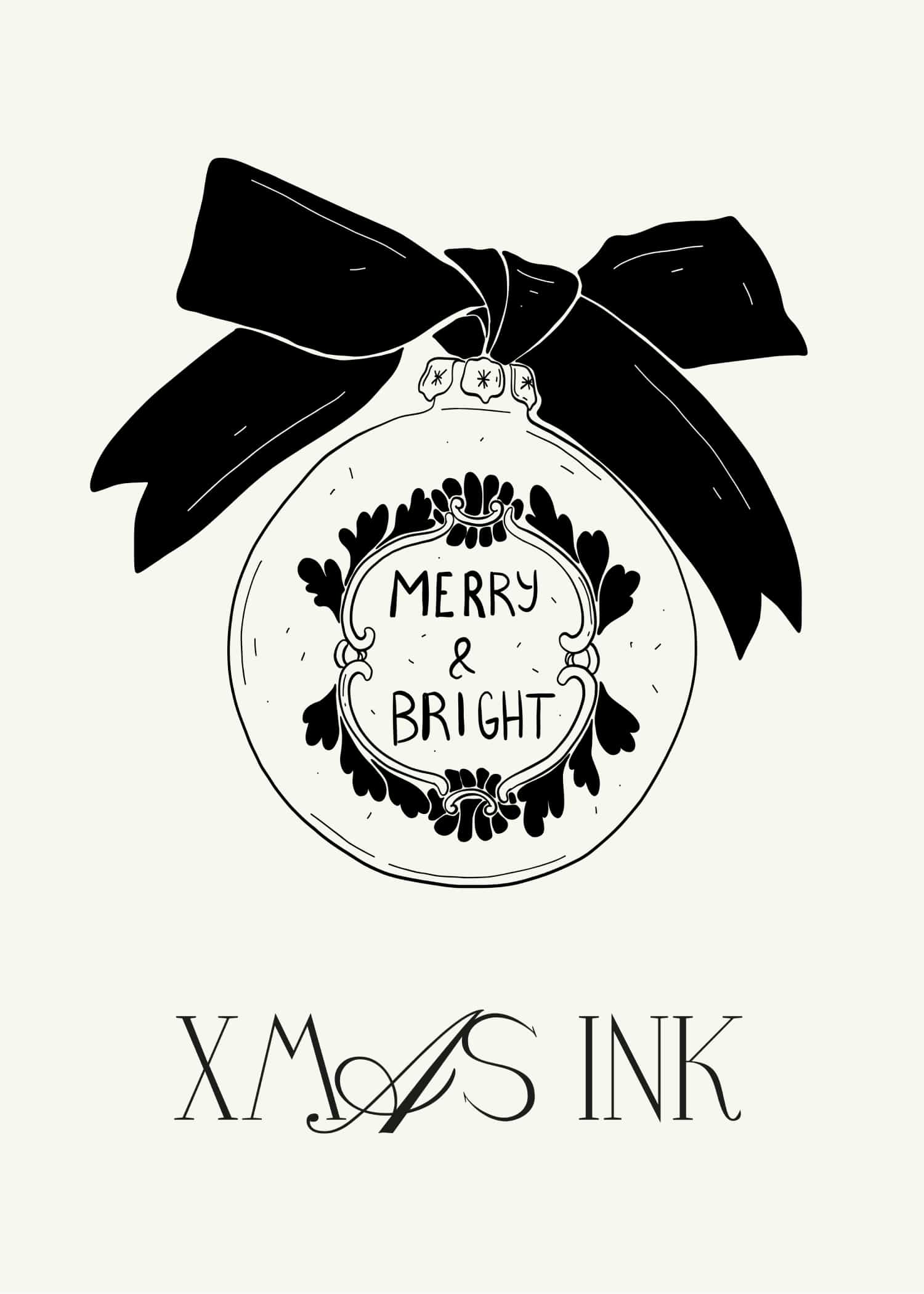 XMAS Ink No. 3 poster