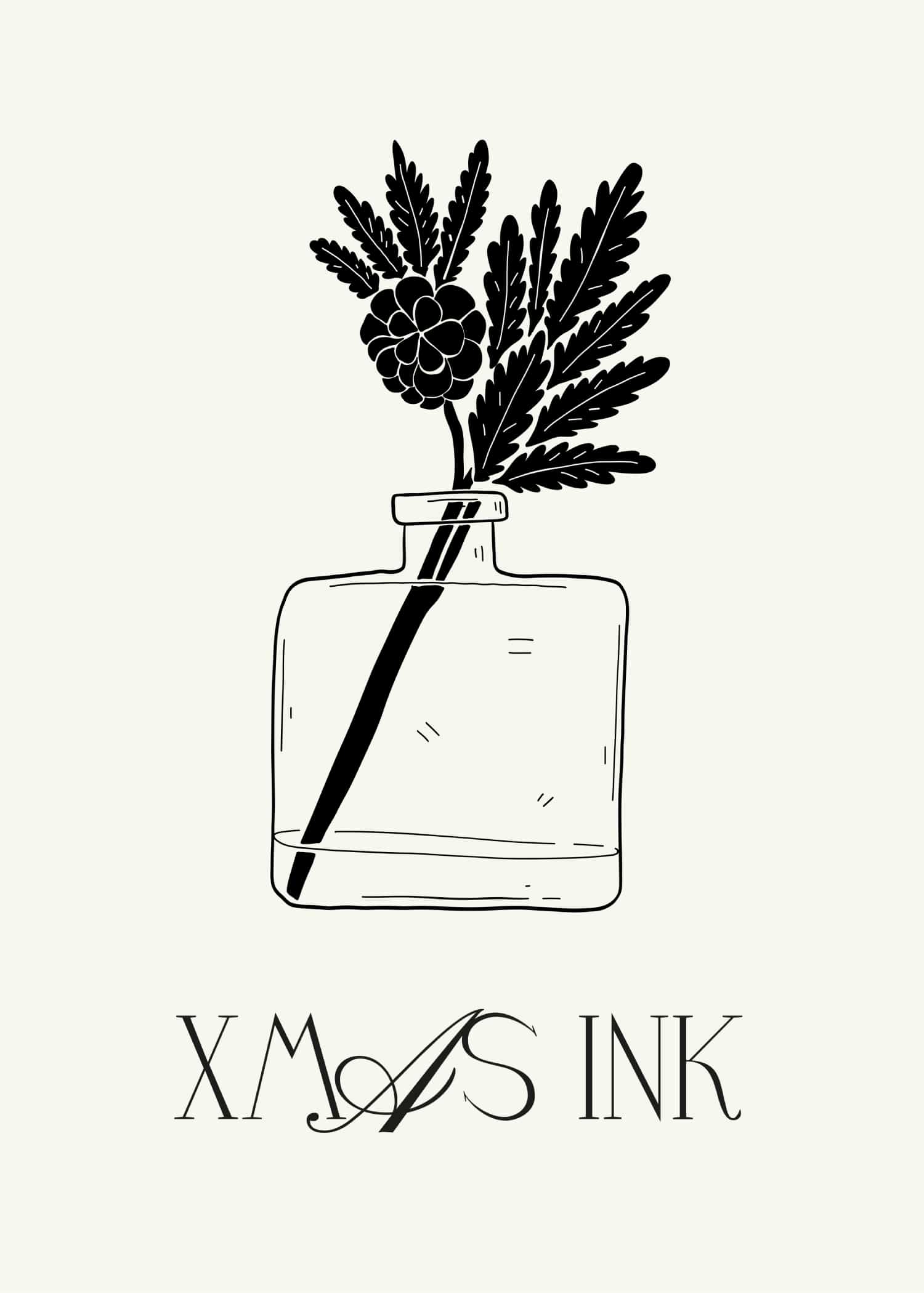 XMAS Ink nr 7 plakat