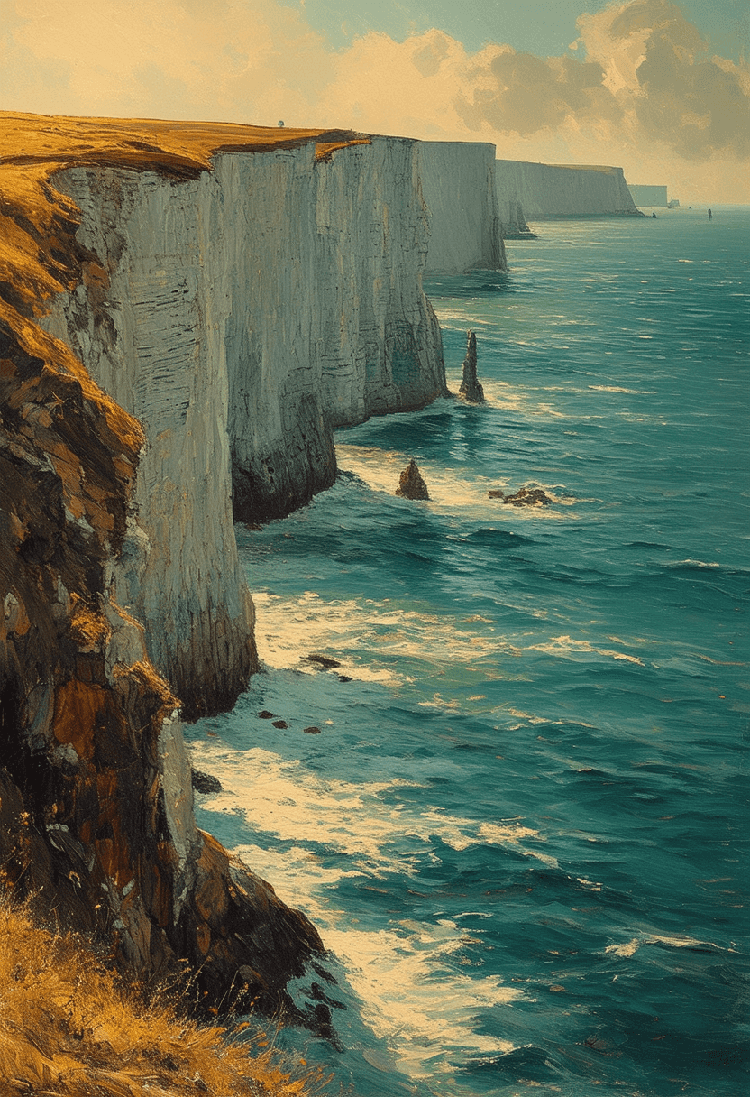 Cliffs of Dover poster