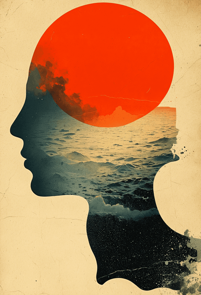 Fringe Absurdism Moon poster