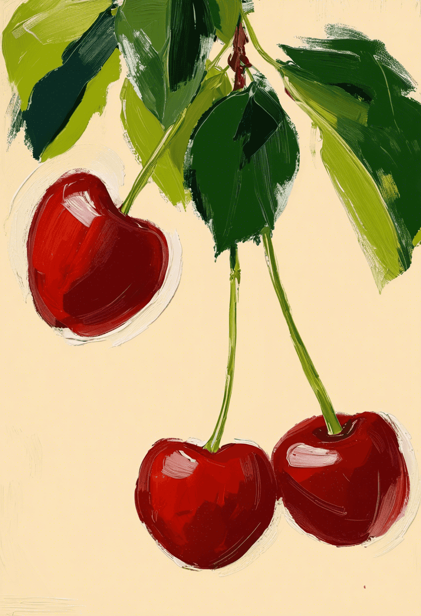 Cherries poster