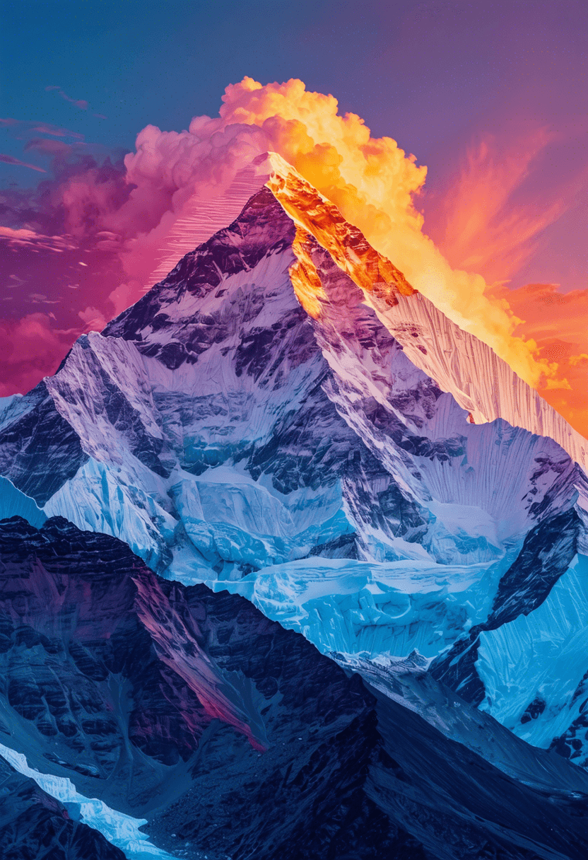 Mount Everest Realism poster