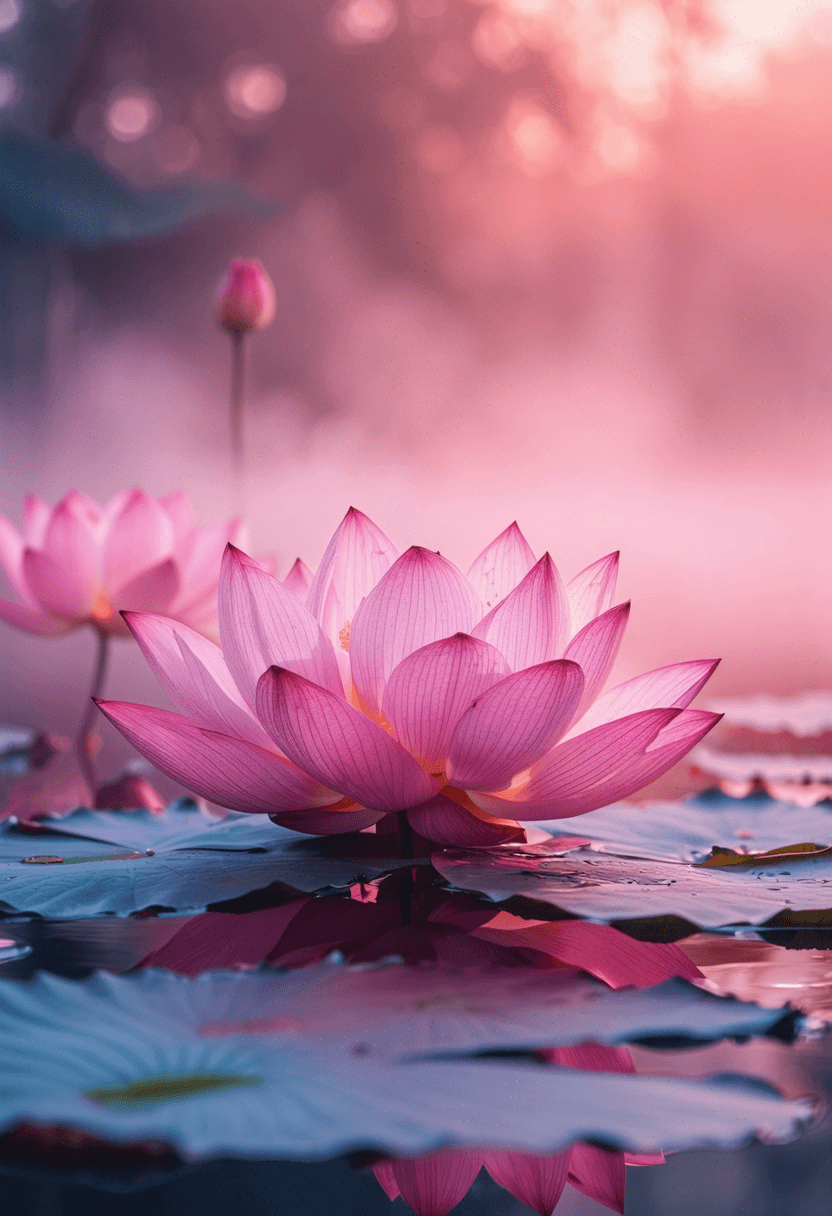 Creative Lotus poster