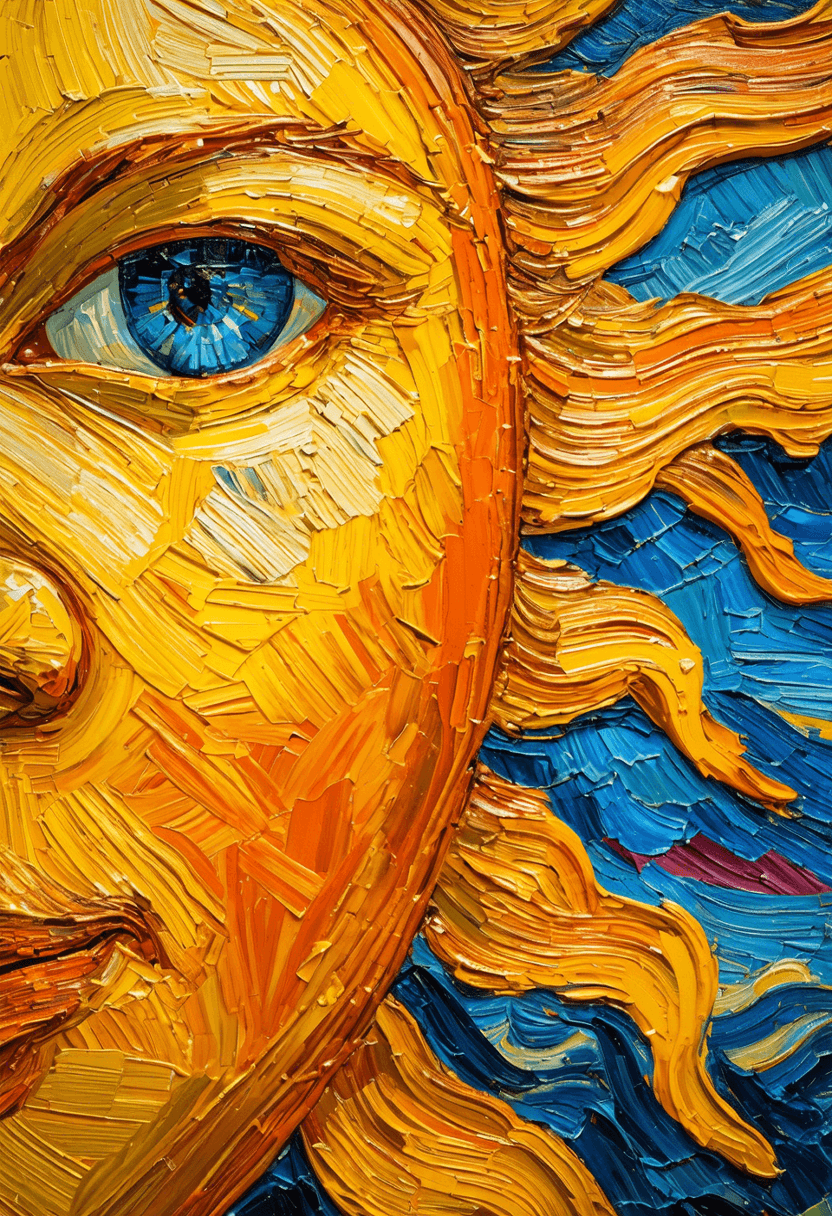 Close up Sun poster
