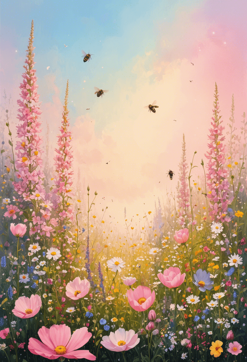 Dreamy Flowers poster