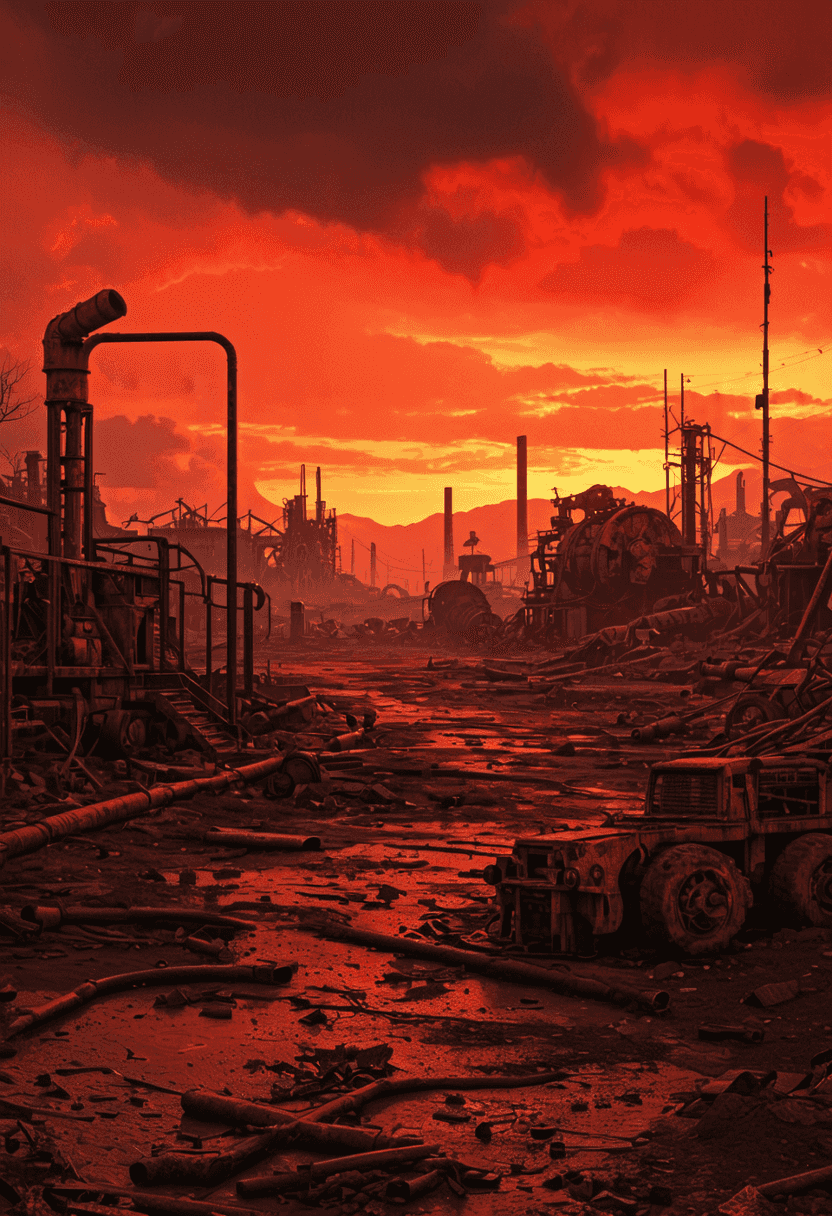 Post-Apocalyptic Wasteland poster