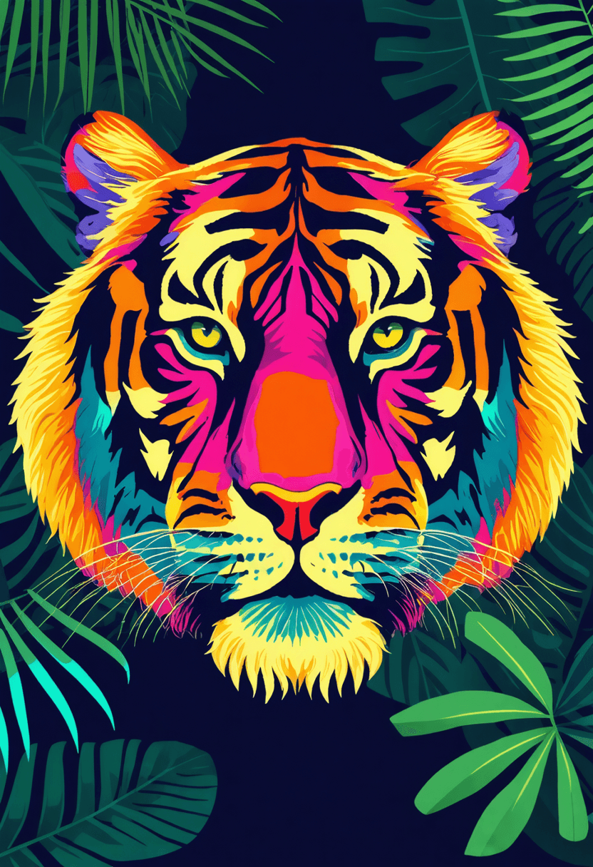 Tiger Face poster