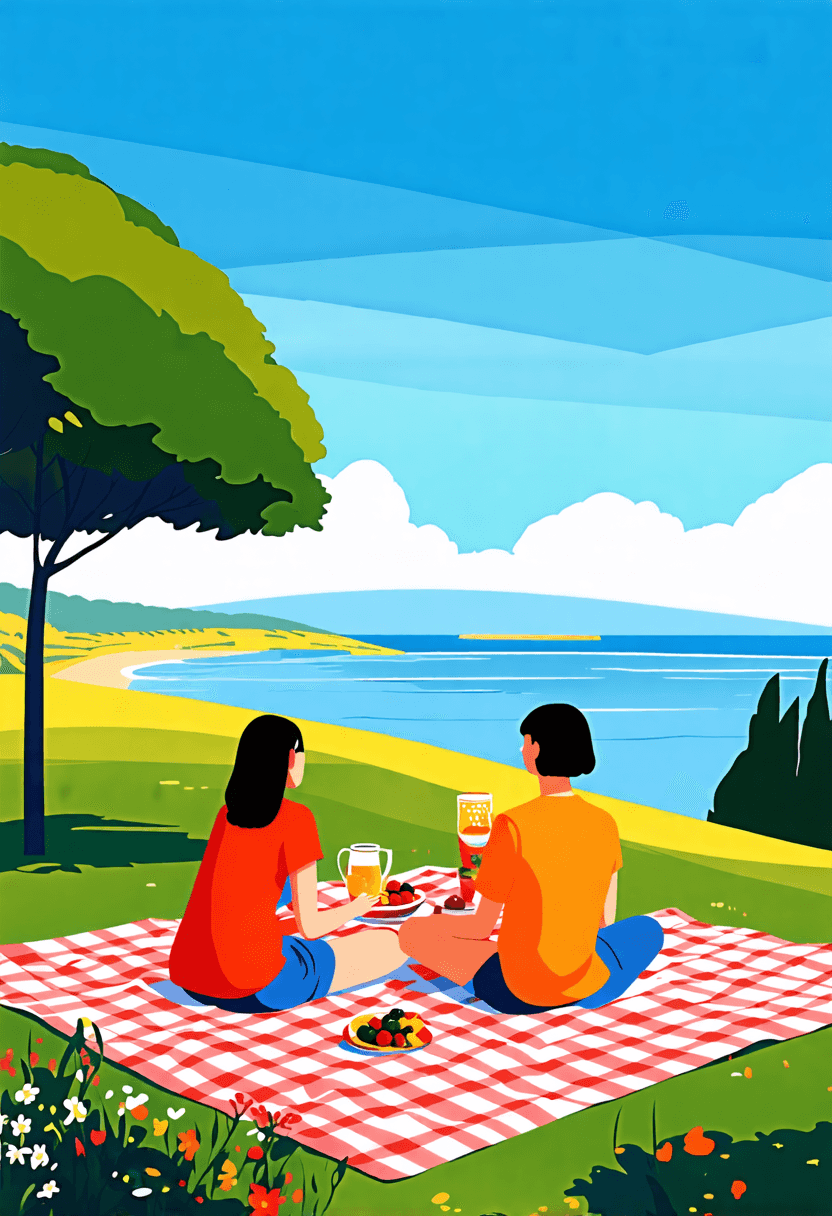 Matisse-Inspired Picnic poster
