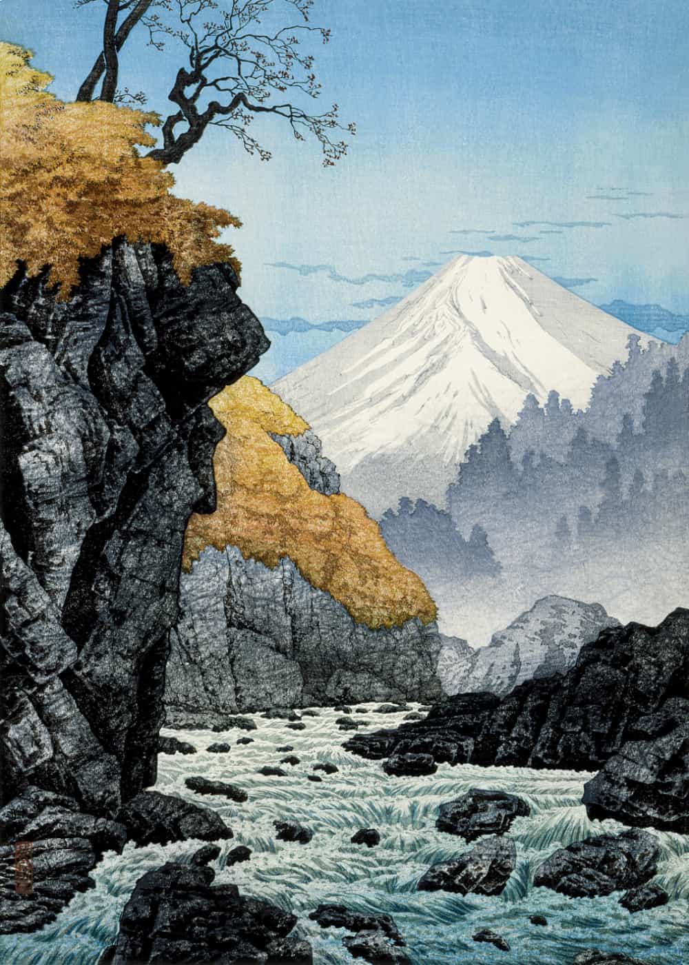 Foot of Mount Ashitaka by Hiroaki Takahashi poster