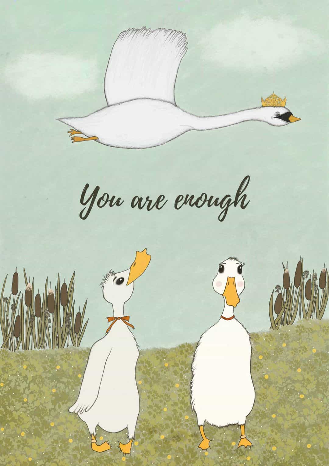 You are enough plakat