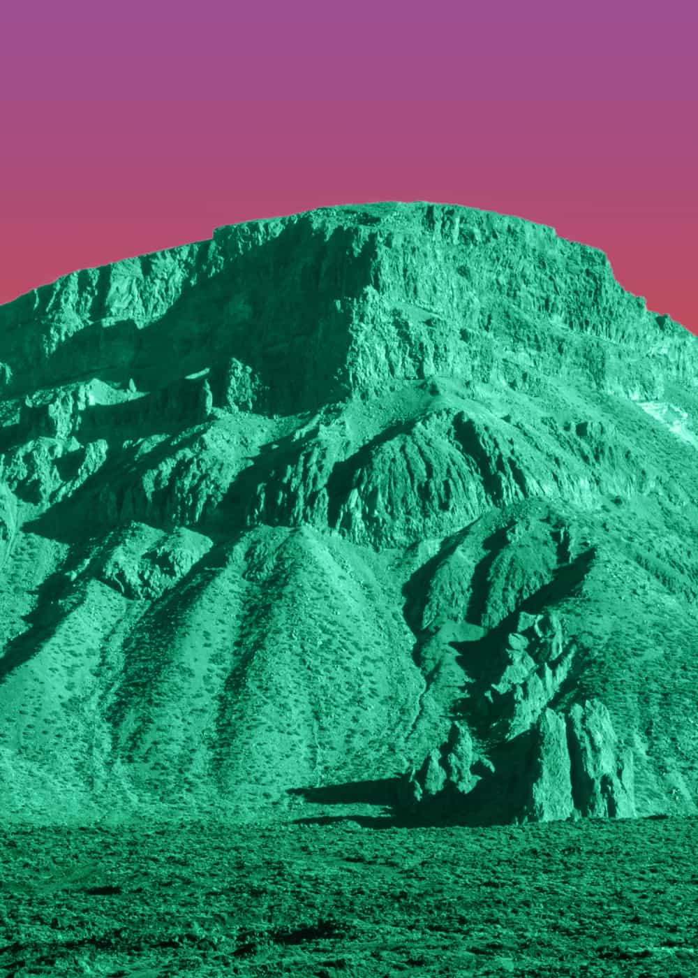 Pop Mountains Landscape poster