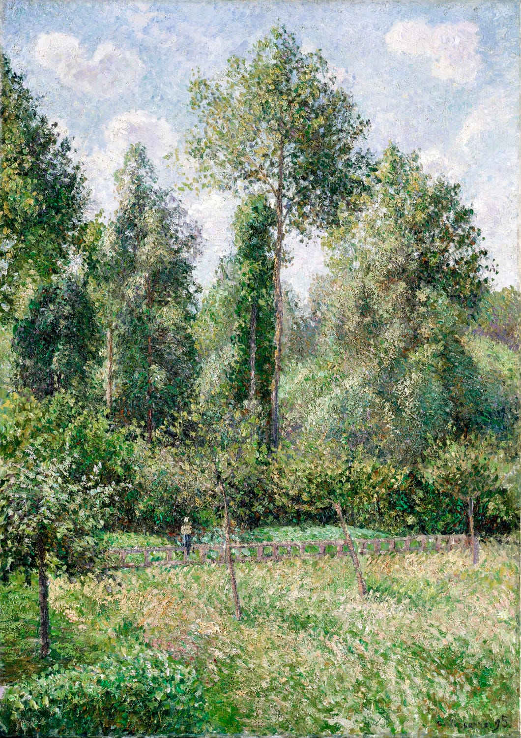 Poplars, Eragny by Camille Pissarro, Product image 1