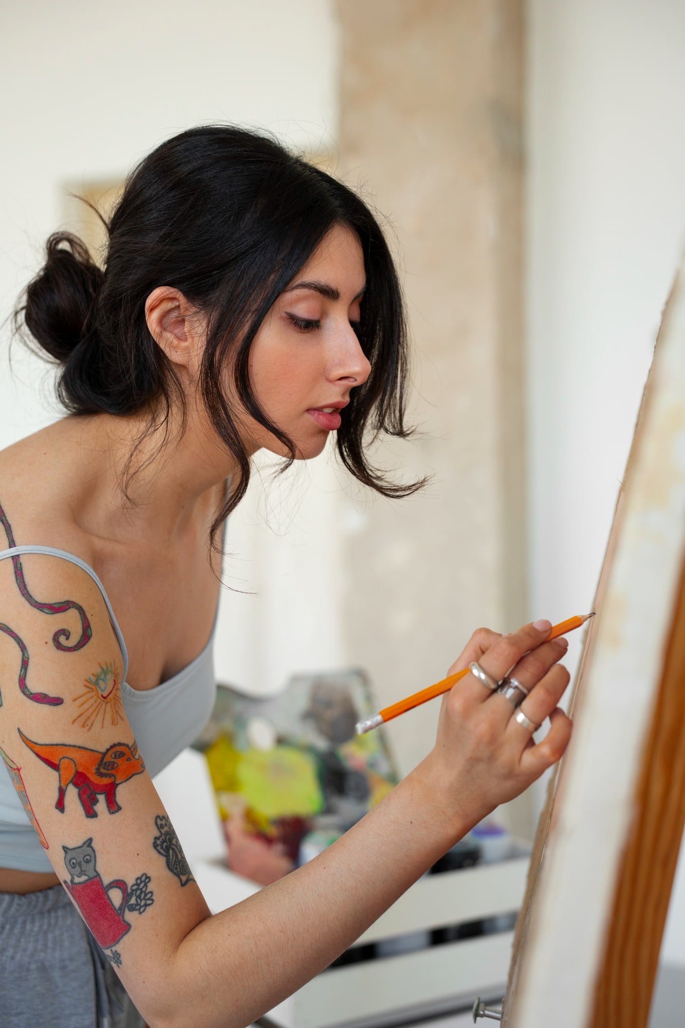 Artist registration and portfolio showcase