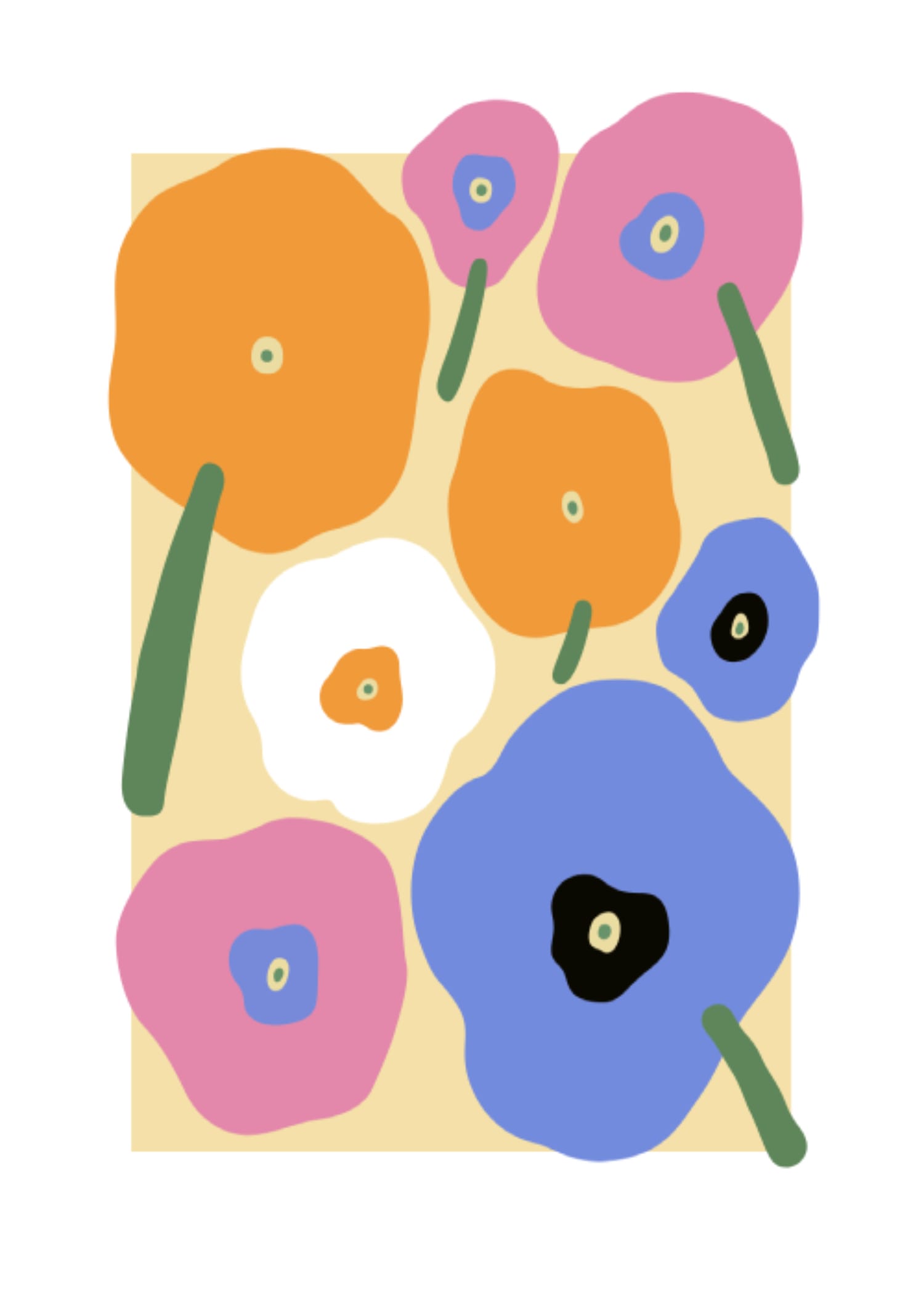 Blooming Flowers in Spring, Product image 1