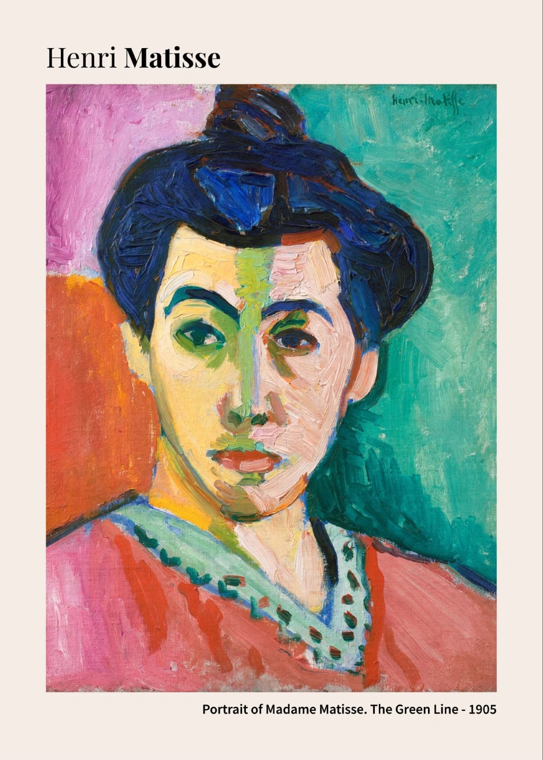 Portrait of Madame Matisse by Henri Matisse, Product image 1