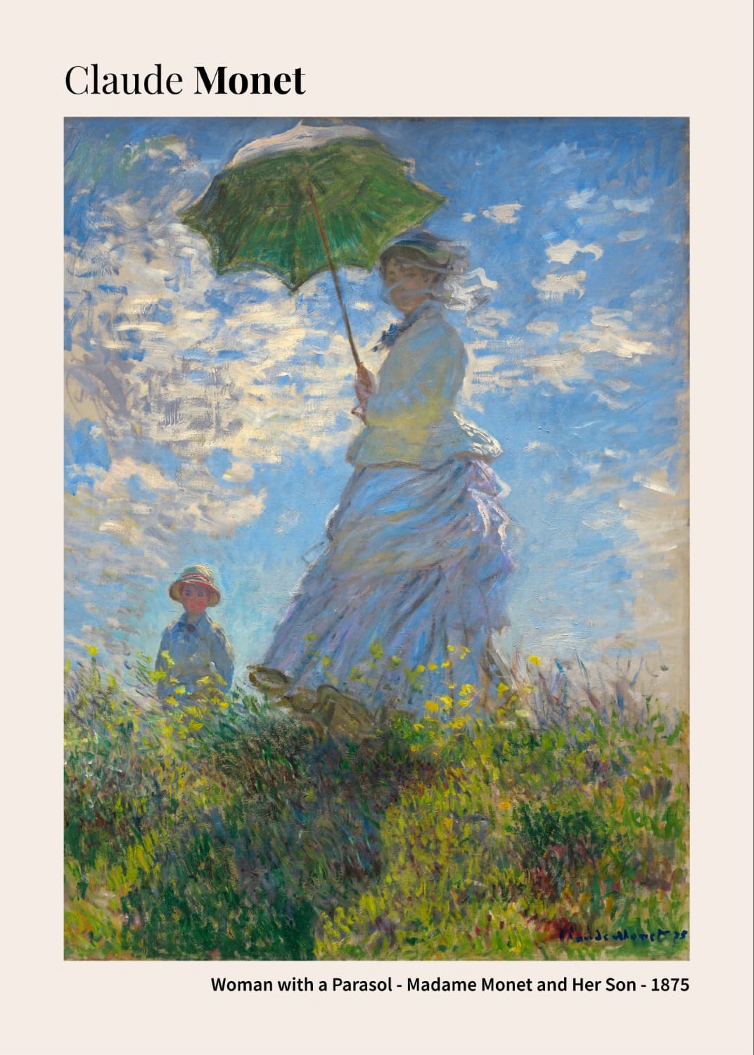 Woman with a Parasol by Claude Monet, Product image 1