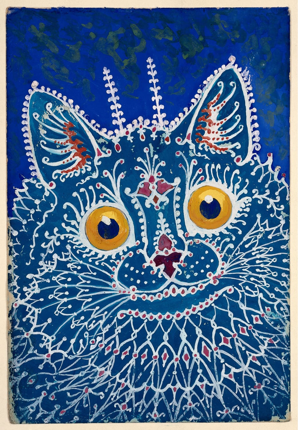 A Cat in "Gothic" Style by Louis Wain, Product image 1