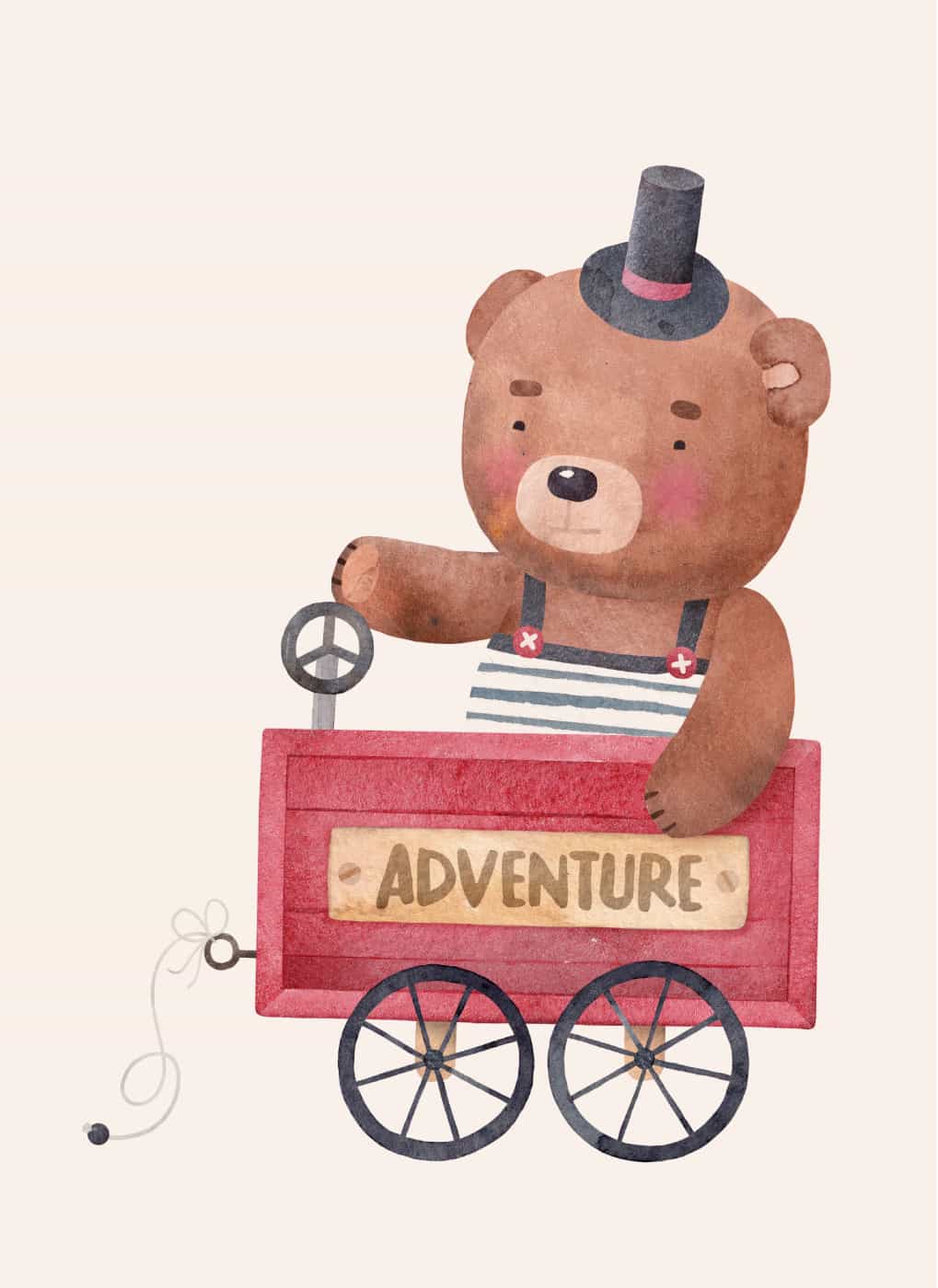 Teddy Bear in a Trailer poster