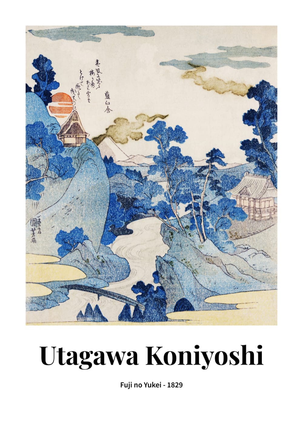 Fuji no Yukei by Utagawa Koniyoshi, Product image 1
