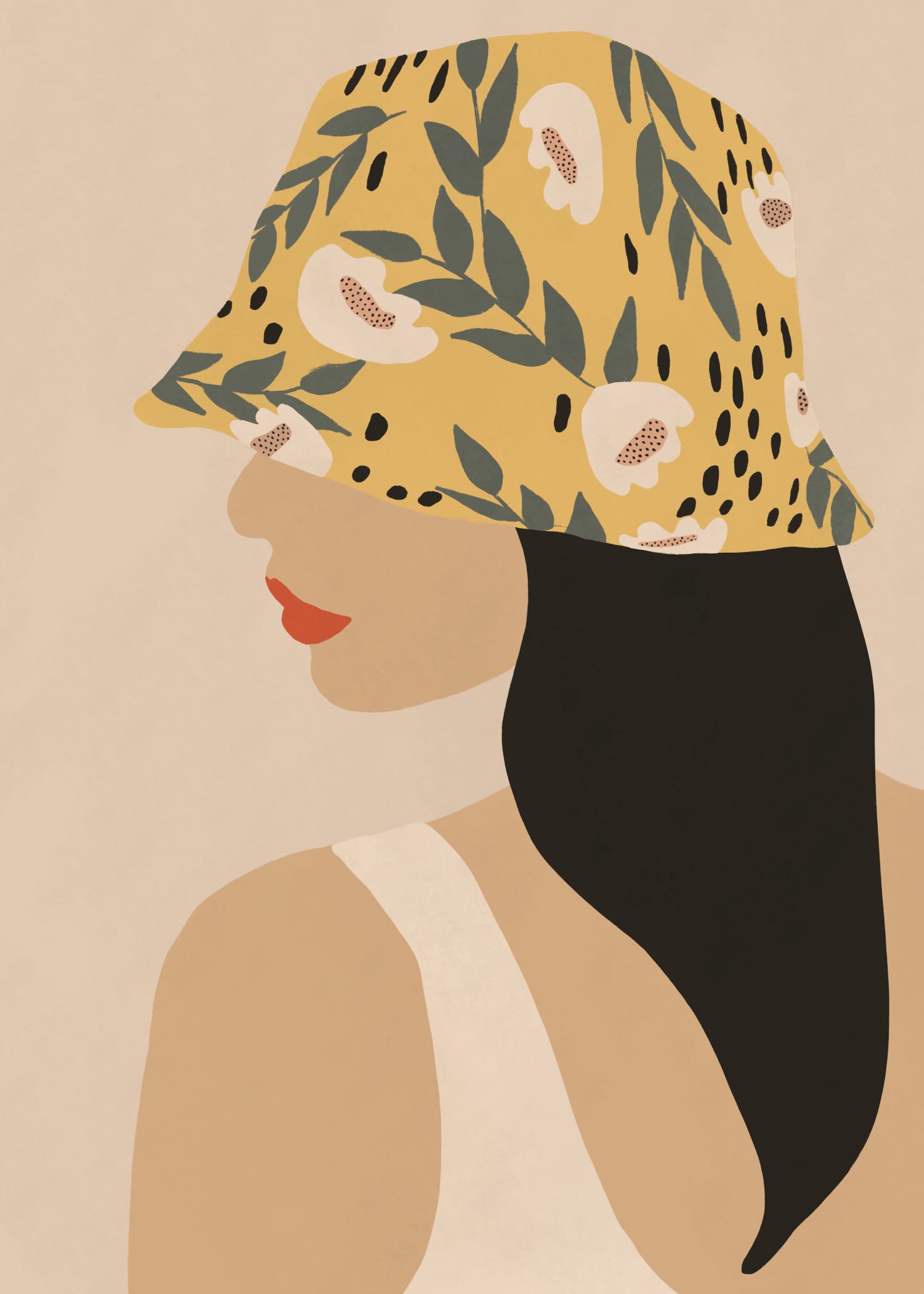 Woman in a Hat, Product image 1