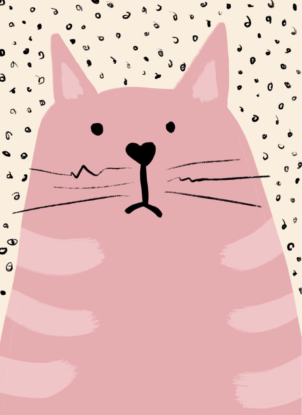 Handdrawn Cat, Product image 1