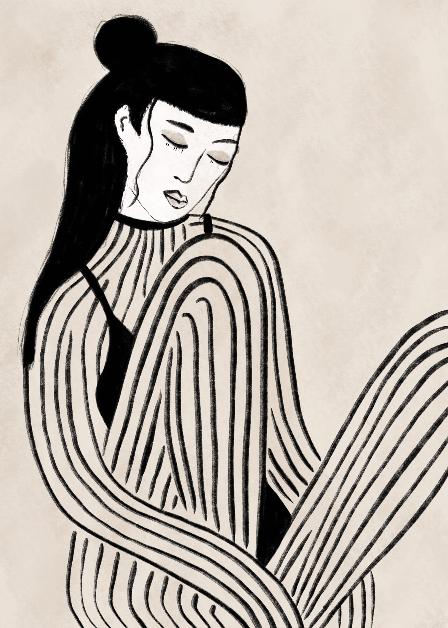 Woman Sitting No. 3, Product image 1