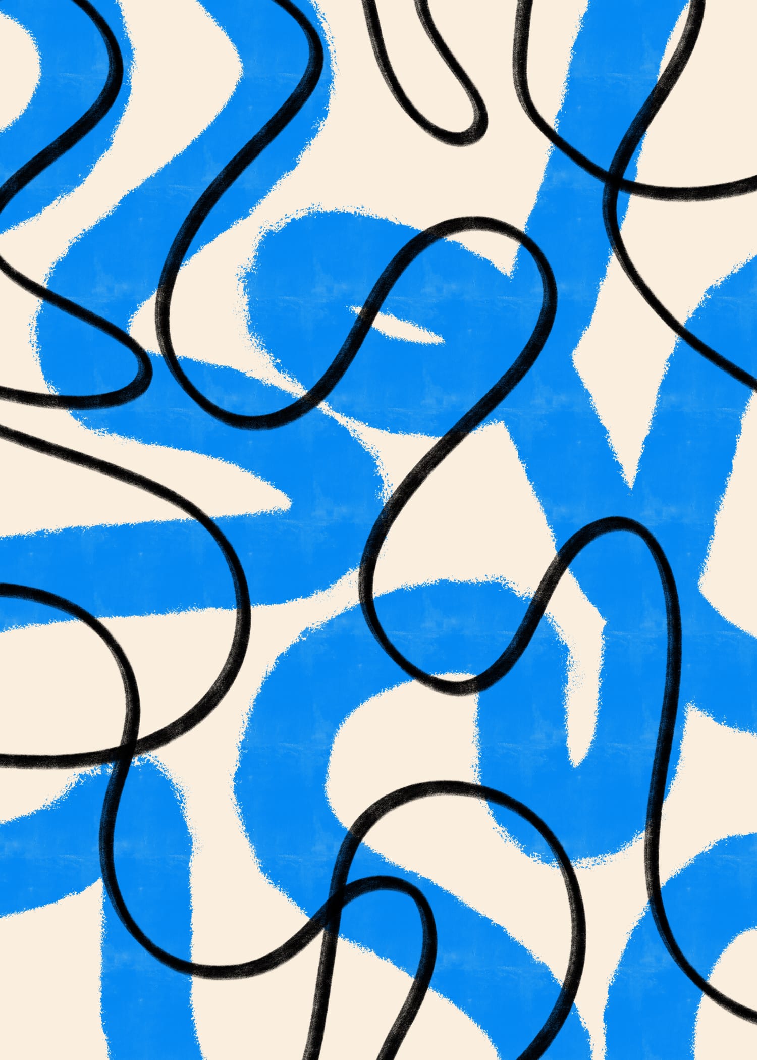 Abstract Blue Line, Product image 1