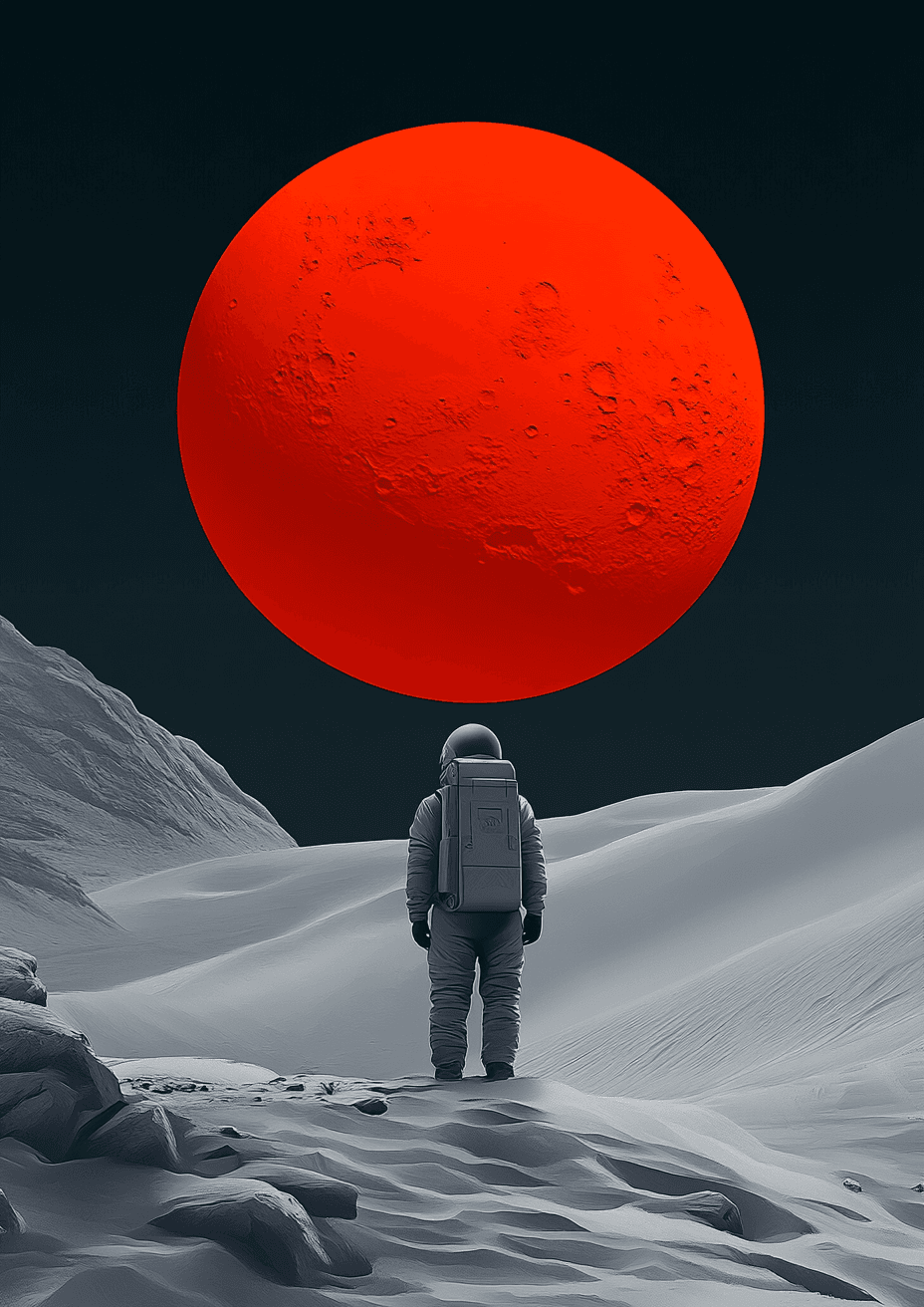 Astronaut Thinker, Product image 1