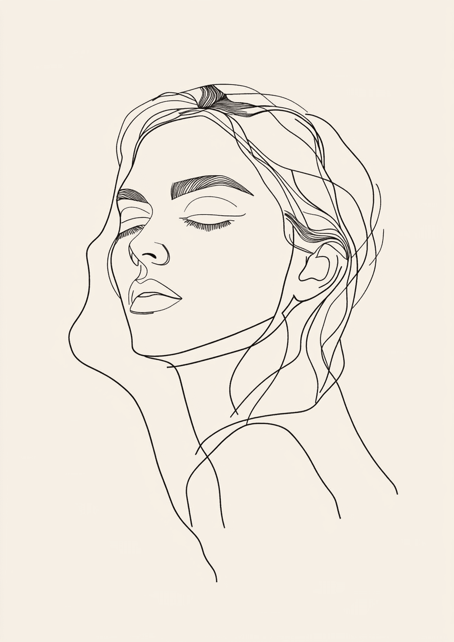 One-line Portrait, Product image 1