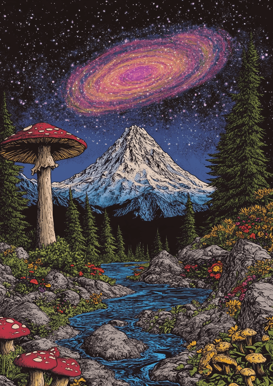 Noise Landscape poster