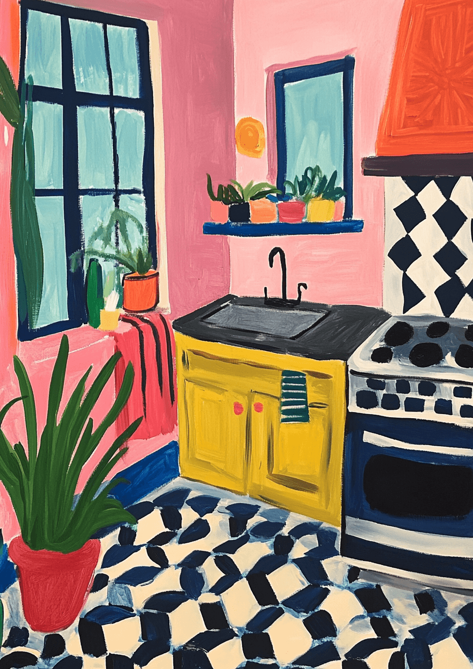 Kuchnia autorstwa Henri Matisse'a plakat