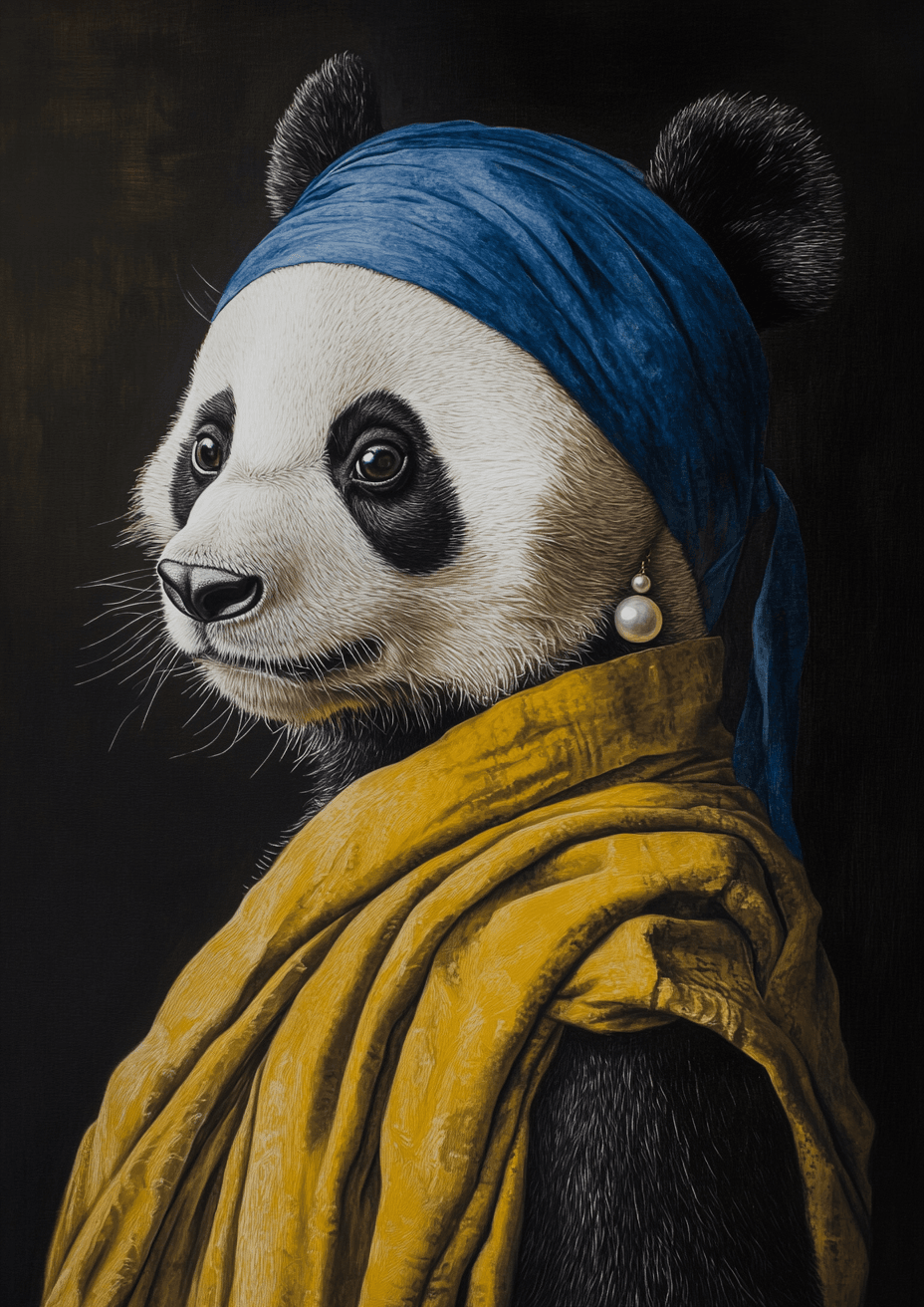 Panda by Johannes Vermeer, Product image 1