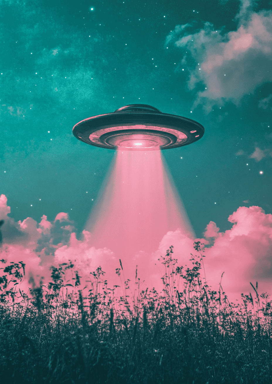 UFO experience poster