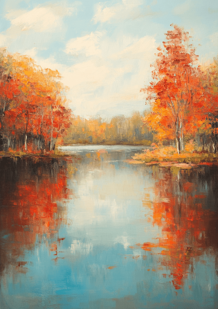 Peaceful Lake poster