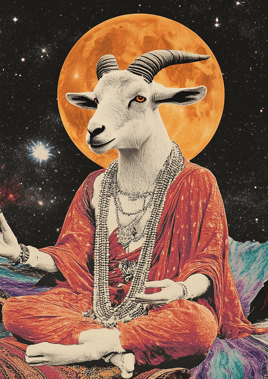 Hippy Goat plakat