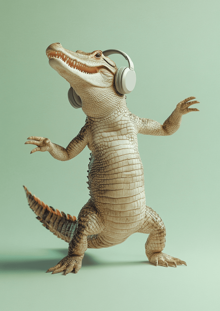 Dancing Crocodille, Product image 1