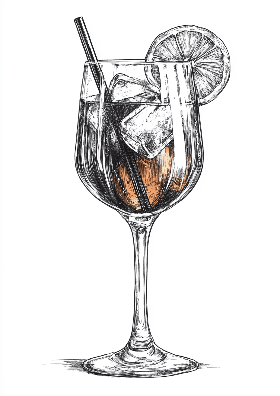 Aperol Spritz Black plakat