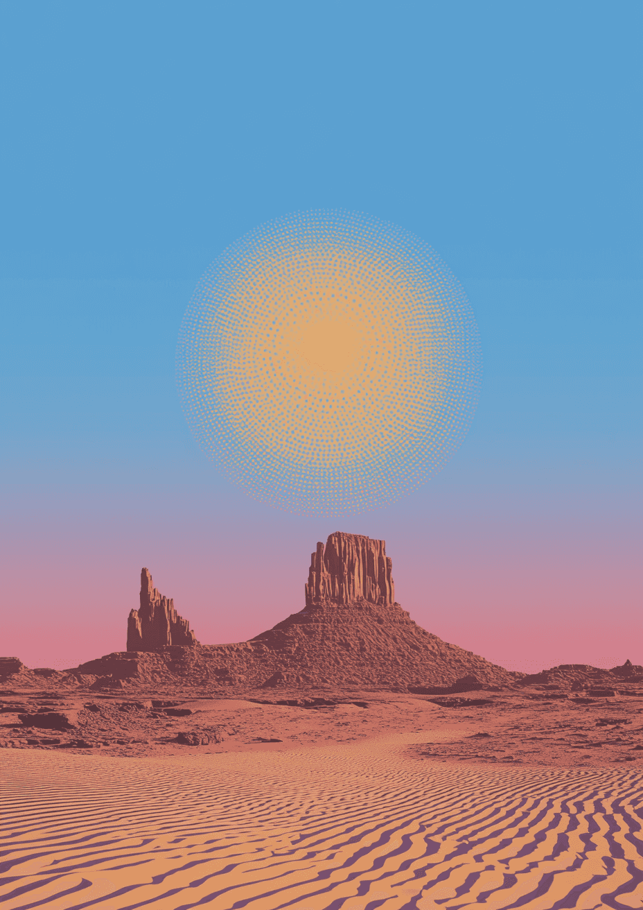 Desert Afterglow poster