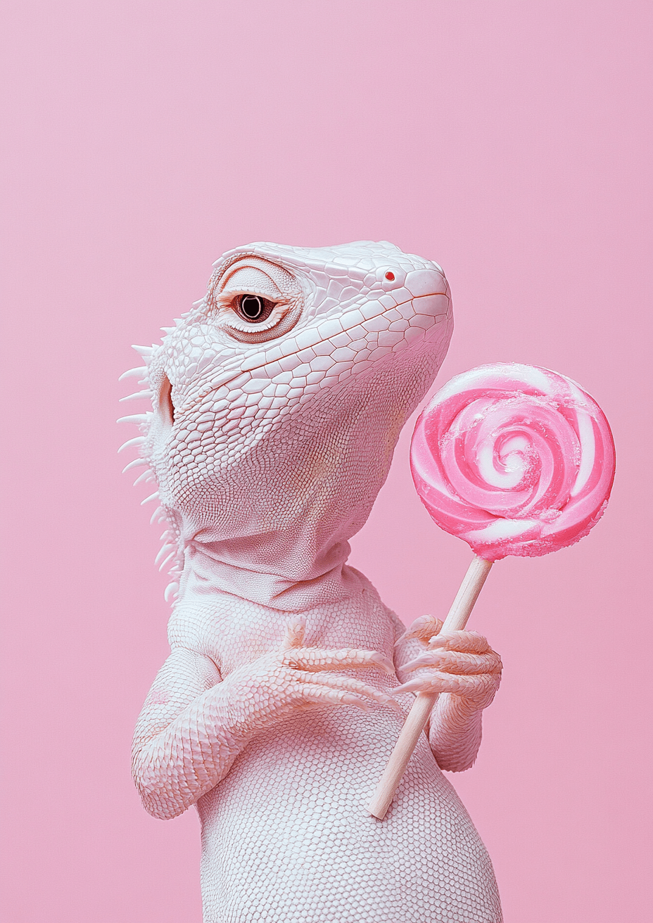 Lizard with Lollipop, Product image 1