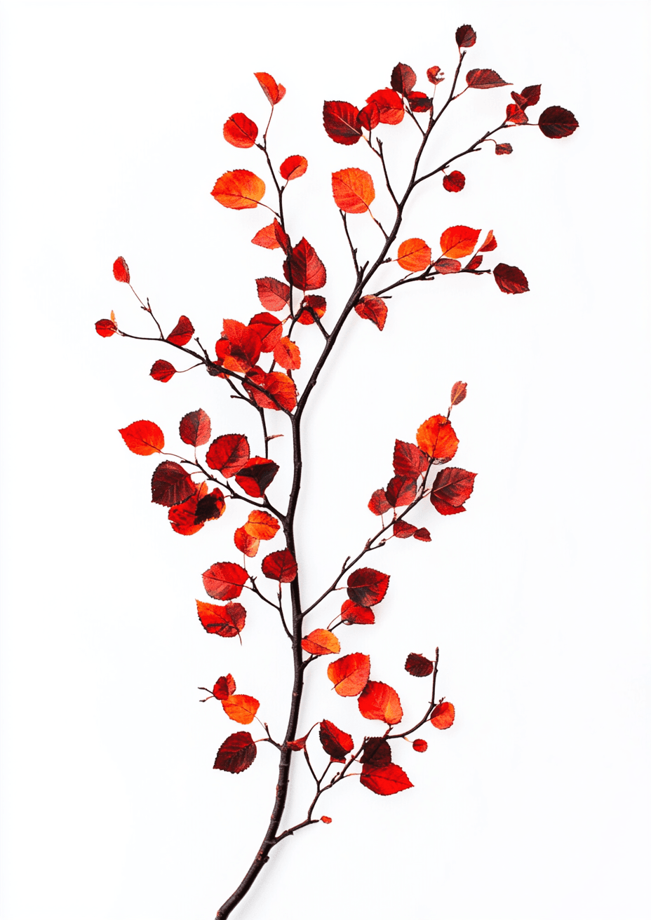 Maple Branches with Autumn Leaves, Product image 1