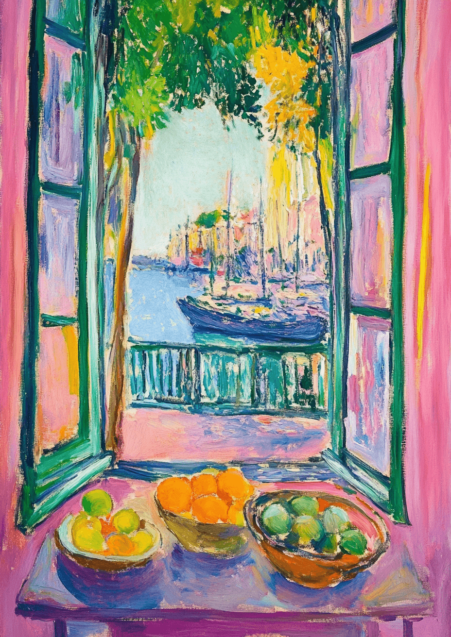Słoneczny pokój Henri Matisse'a plakat